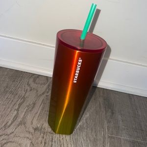 Metal Starbucks Tumbler!